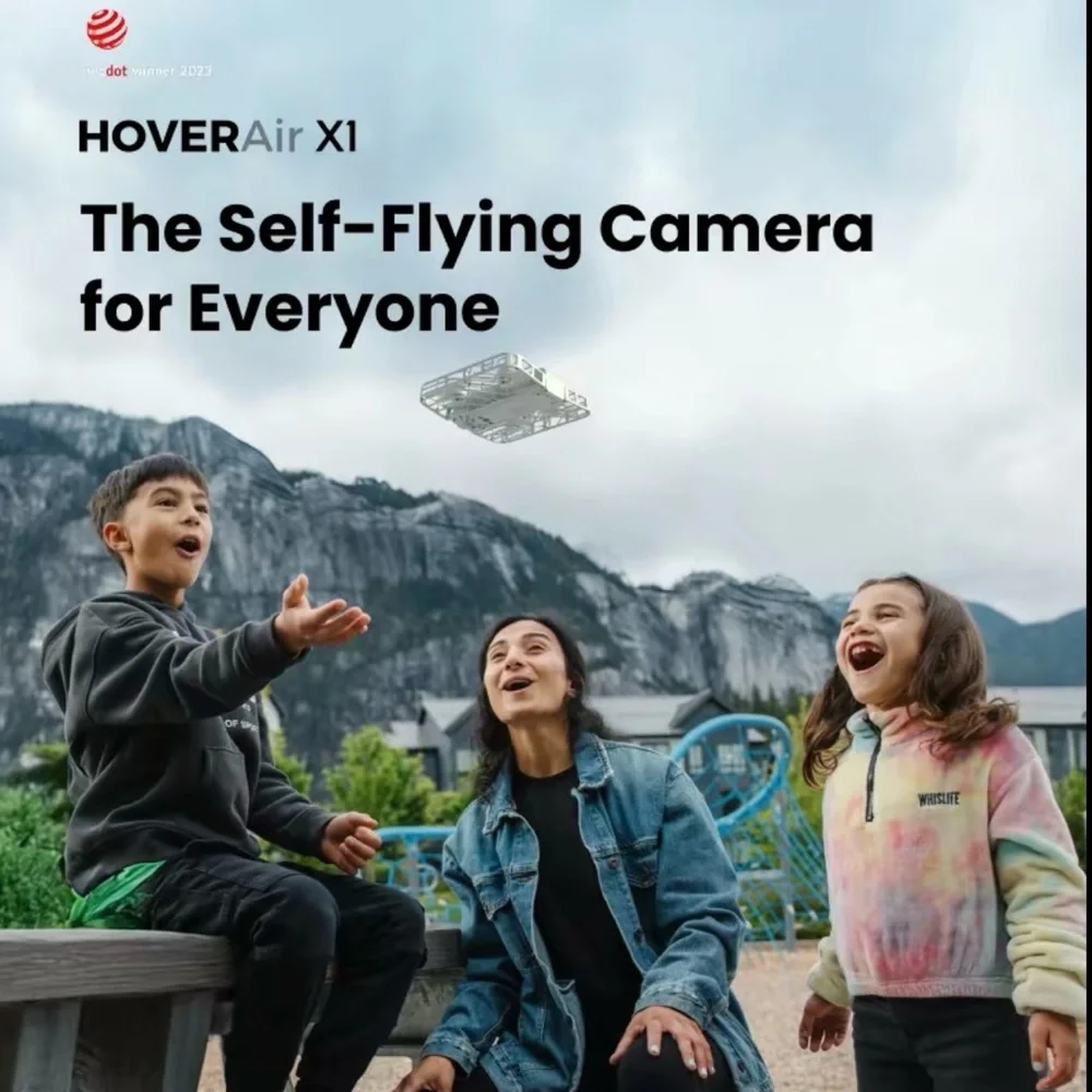 HOVERAir X1 Drone With Camera, SelfFlying, Foldable, HDR Video, Hands Free Drone